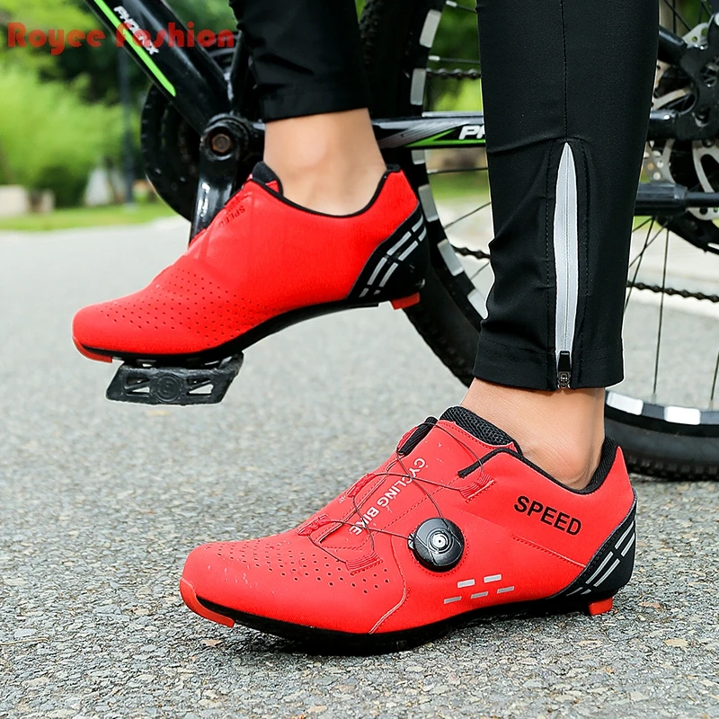 2023 Womens Road Bike Shoes Best Speed cycling shoes Men Sports Route mtb cycling shoes cleat Flat Sneaker Women Bicycle Biking