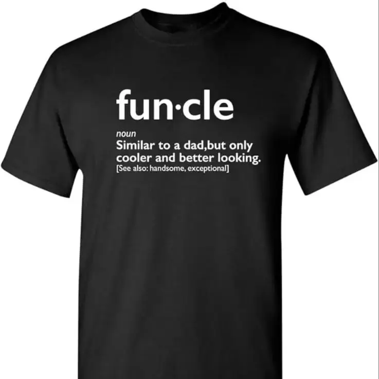 Mens Funcle Gift for Uncle Graphic Novelty Funny T Shirt