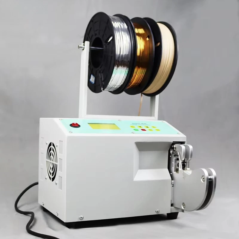 Semi-automatic cable ties and lollipop wrappers for bread bags and metal kink food applications