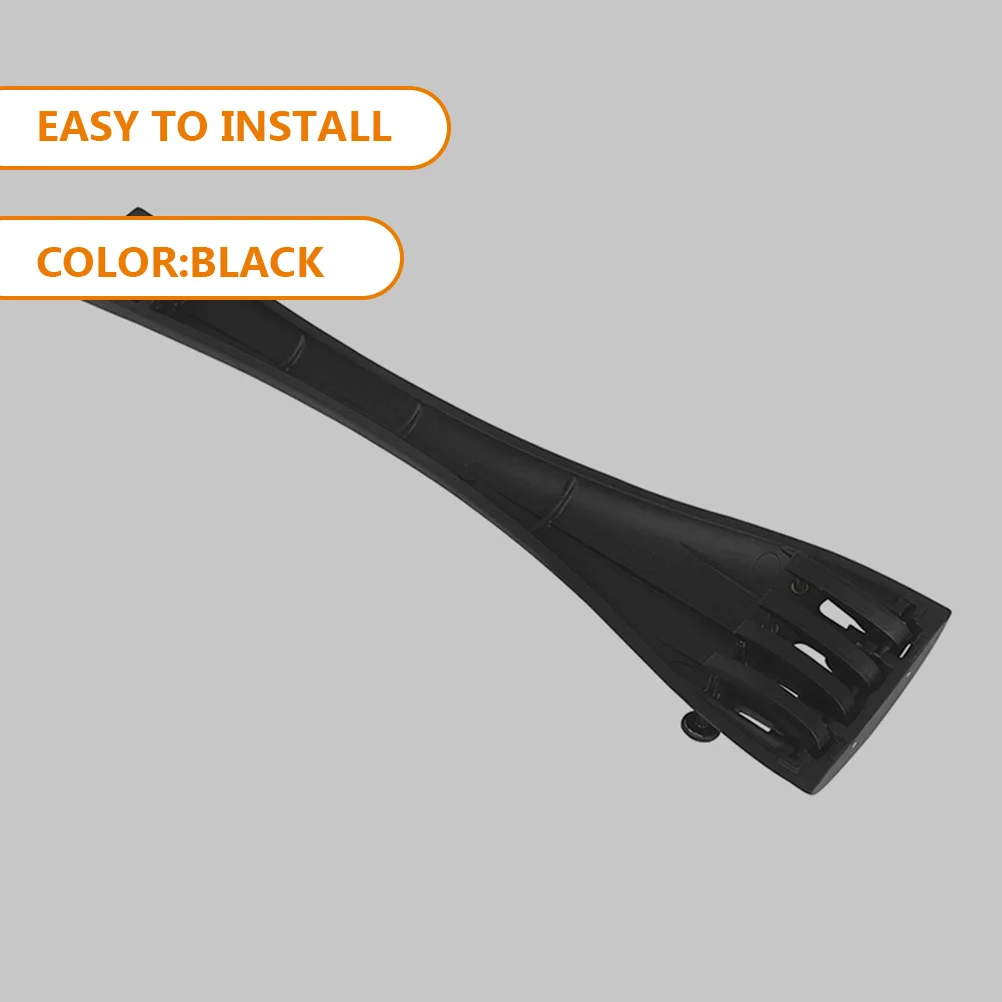 

4/4 Carbon Fiber Tailpiece Replacement Lightweight Durable Matte String Board Fine Tuners Easy Installation Accessories Pull