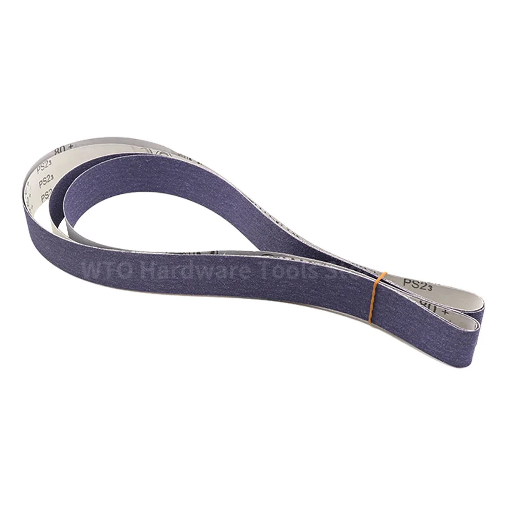 Imagem -04 - Correias de Afiar Faca 80400 Grãos Cerâmica Alumina Lixa Cintos para Polimento de Lixamento de Metal de Madeira Automotiva Peças 2100*50 mm