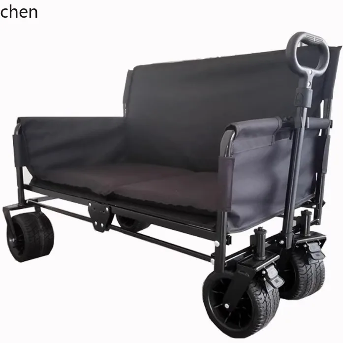 Hxl outdoor multifunctional folding cart - versatile folding trailer for camping and more