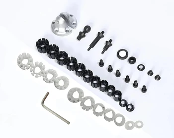 ミニジュエリー作りのためのVisseボール,彫刻ブロック,スペアパーツ,カーブジュエリーツール,クランプ,アクセサリー