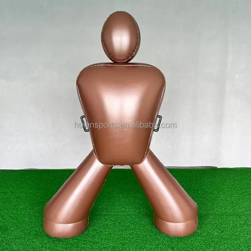 195cm Human Inflatable Soccer Dummy/Air Goalkeeper Football Training Dummy Senior Free Kick Wall Mannequins for Soccer Field
