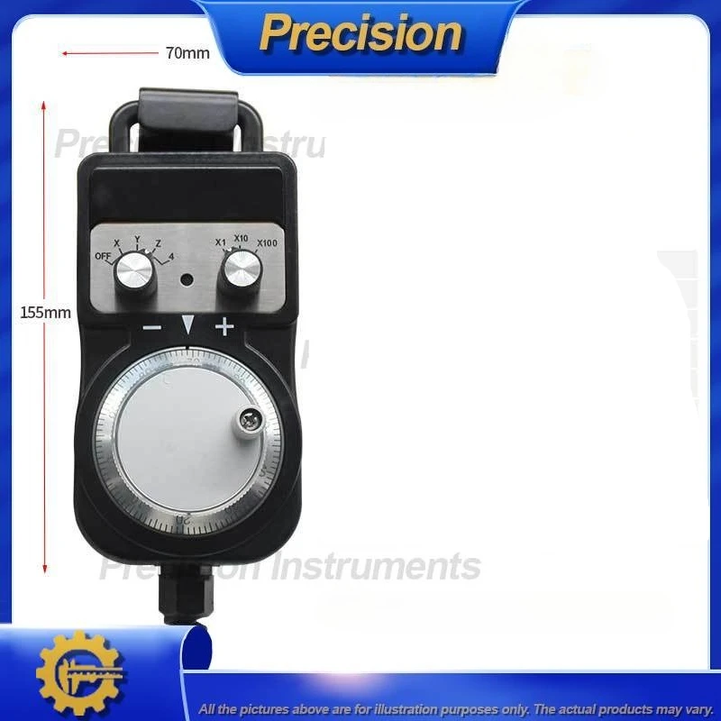 2026 CNC Machine Handwheel for Engraving Milling Equipment Wired Electronic Pulse Handle with Precision Control