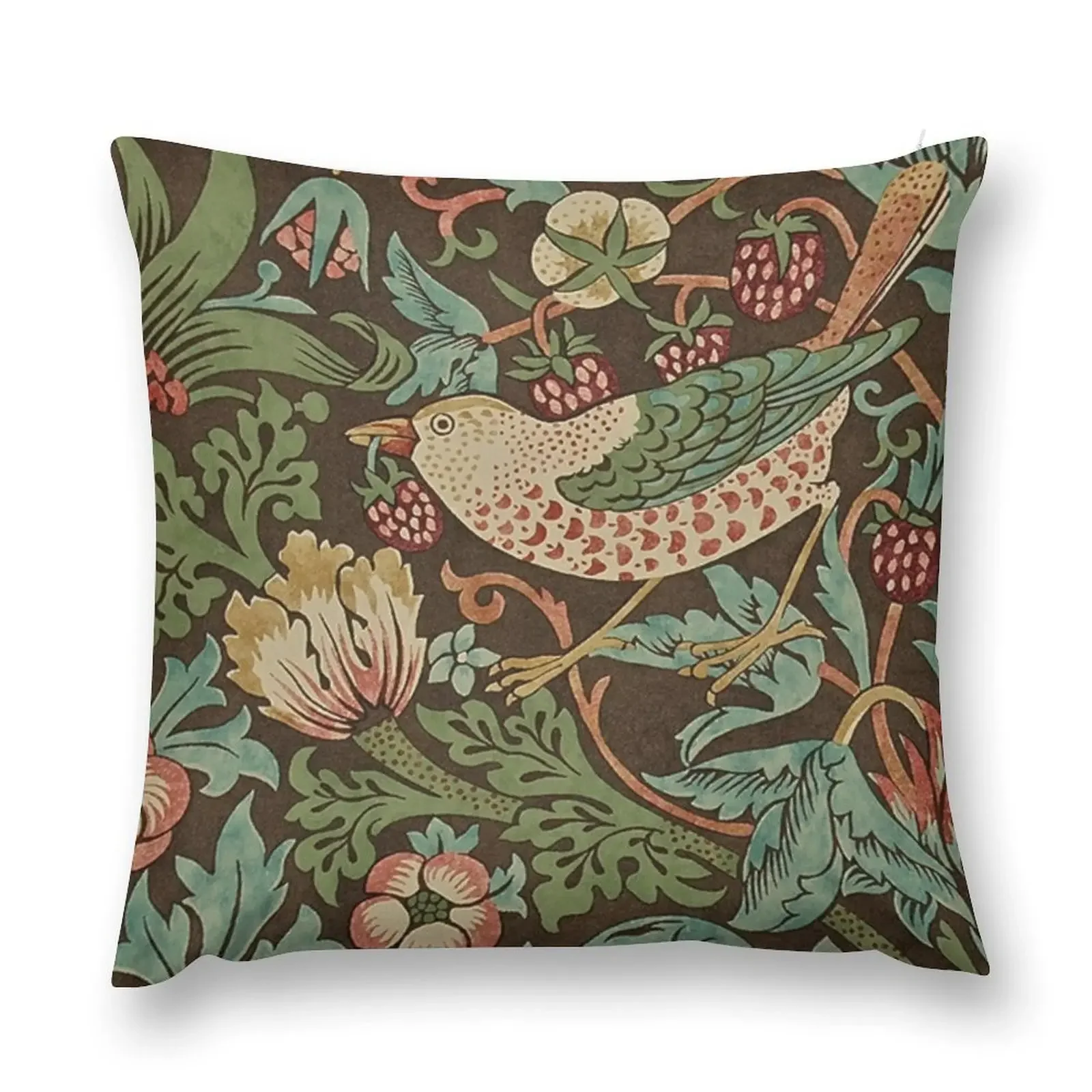 

William Morris strawberry Thief Throw Pillow Sofa Cushions Cover covers for pillows pillow