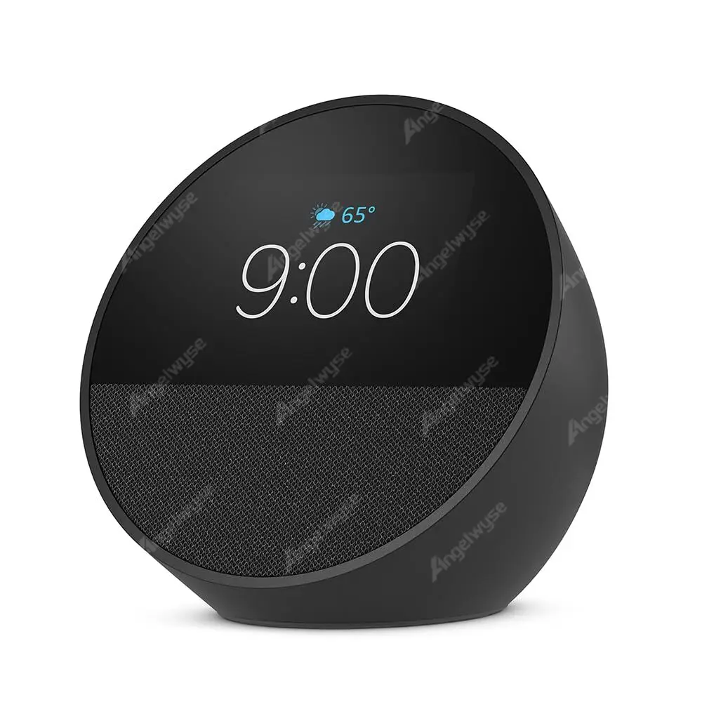 2024 New Echo Spot Smart Alarm Clock Vibrant Sound with Alexa