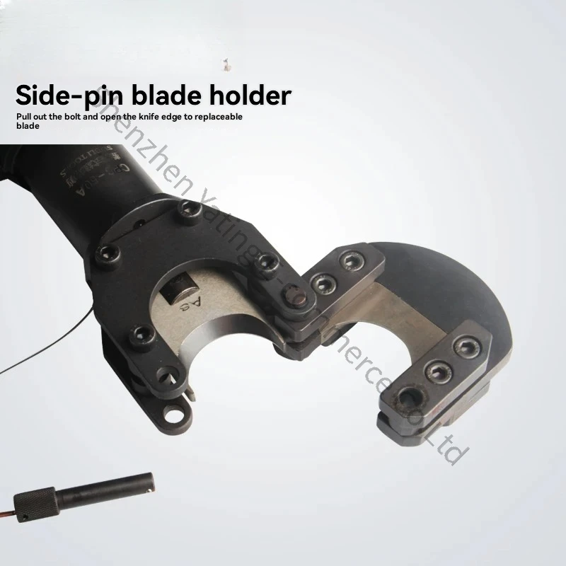 Semi-automatic Hydraulic Cable Scissors, Cable Scissors CPC-50A 40 Manual Wire Rope Steel Core Aluminum Strand