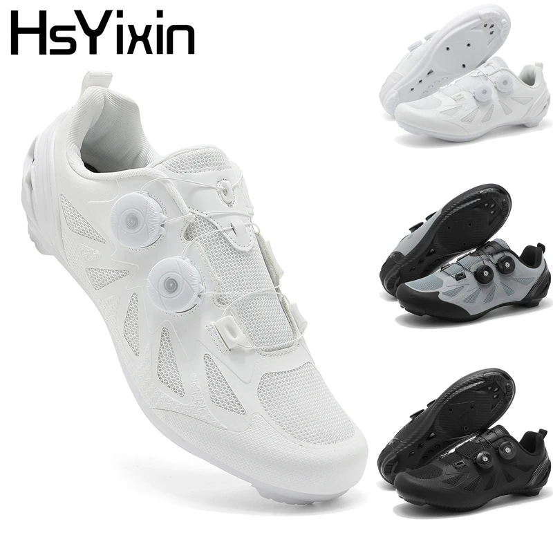 

25. Новая обувь для шоссейного велоспорта. Мужская и женская походная обувь для велоспорта. Дышащая нескользящая обувь SPD на плоской подошве. MTB. Велосипедная спортивная обувь B.