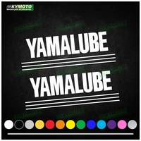 For Yamaha YZF YAMALUBE motorcycle accessories decals fairing decoration helmet fuel tank engine logo reflective sticker