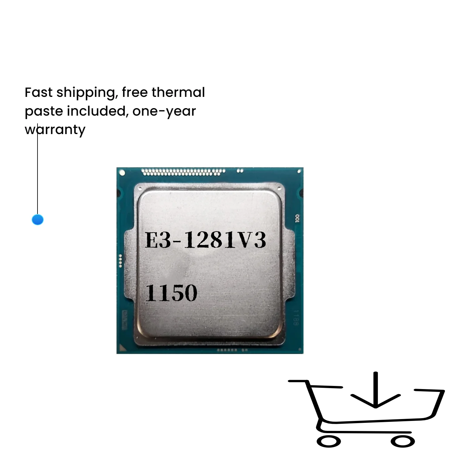 

Xeon E3-1281v3 E3 1281v3 E3 1281 v3 Четырехъядерный восьмипоточный процессор 3,7 ГГц L2=1M L3=8M 82 Вт LGA 1150