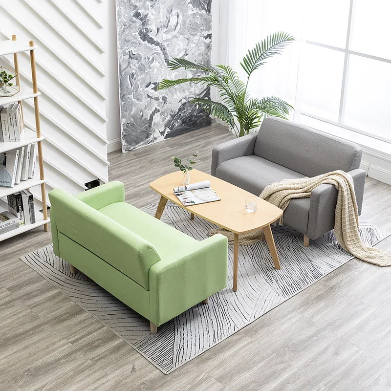 

Living Room Leather Sofa Nordic Wood Legs Armchair Adults Sofa Ultralight Juego De Sofas De Estar Gris Grandes Home Furniture