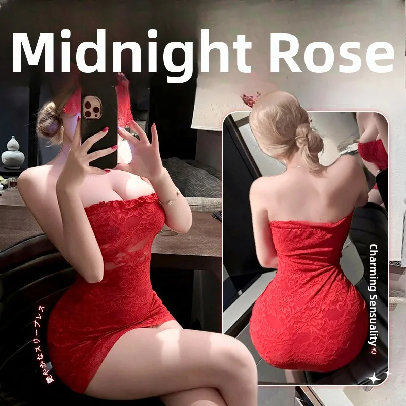 

Ярко-красный костюм кролика для девочек на Хэллоуин, комплект сексуального соблазнительного ор-дра с кружевными деталями, смесь полиэстера и спандекса для женщин