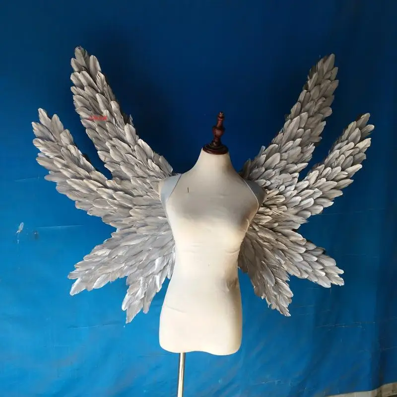 Enfants adultes CosPlay fête hirondelle ange plume ailes d'oiseau accessoire enfants Halloween fête de noël
