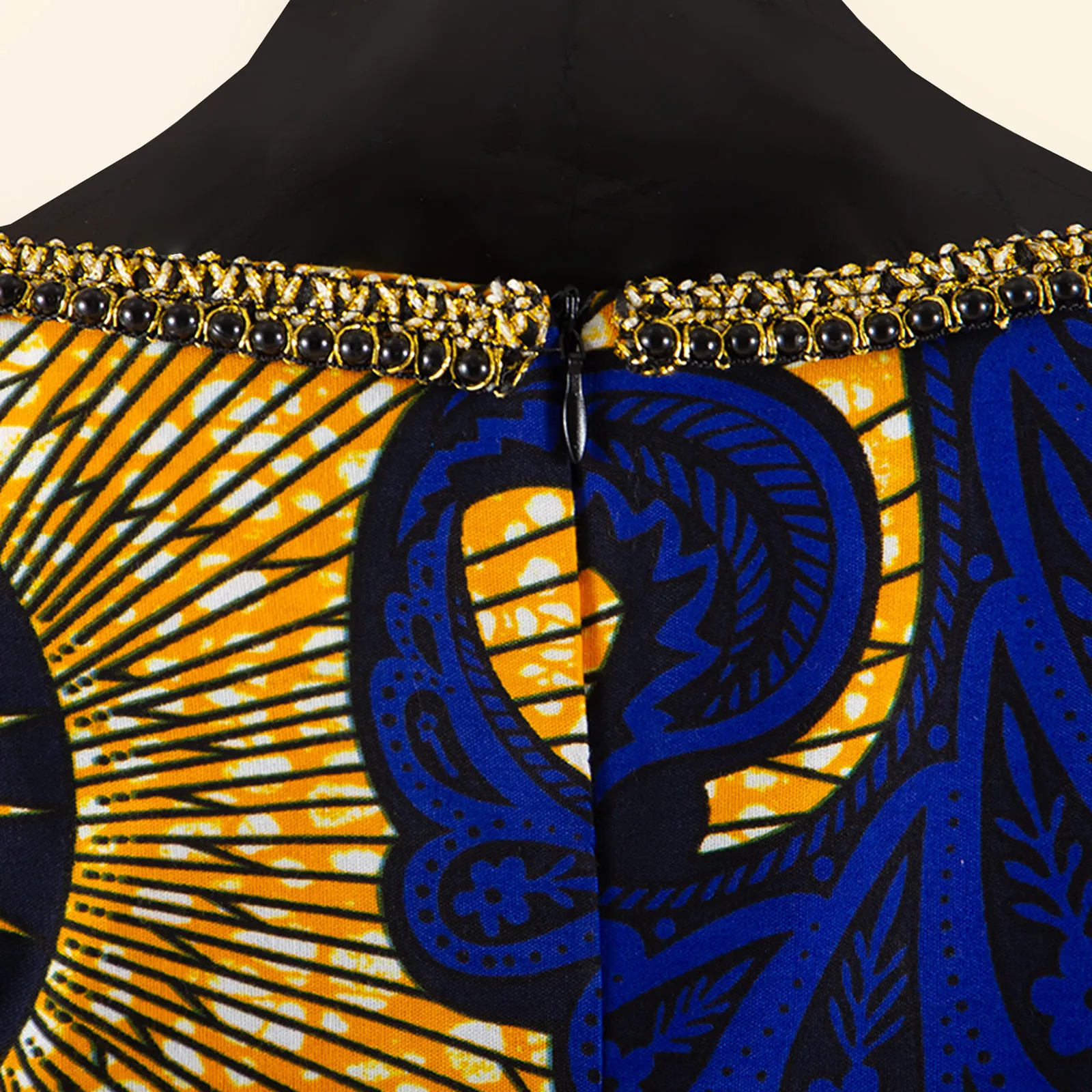 royal blue and gold african dress Sexy African Mermaid Prom Dresses Royal Blue with Gold Appliques cg20165