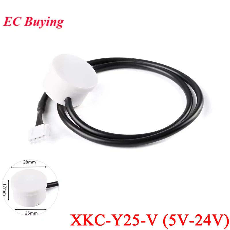 XKC-Y25-V Water Liquid Level Switch Sensor Contactless Non-contact Attached Water Liquid Level Detector Sensor Outer 5-24V