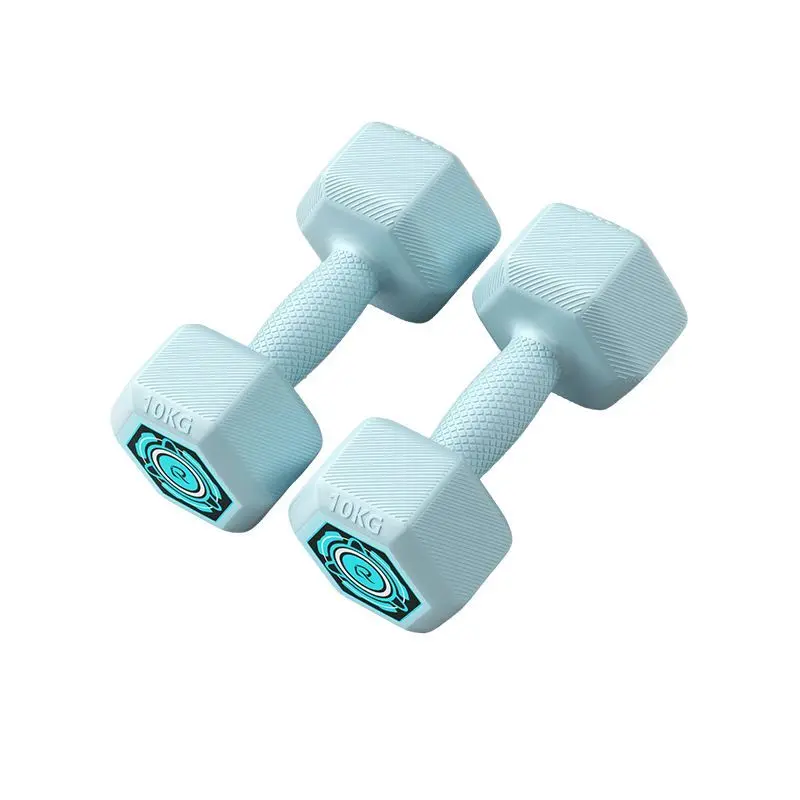 Sechseckige Hanteln für Männer Heimfitness 2kg/3kg/5kg/10kg Paar Kurzhanteln für Studenten, Jugendliche und Frauen