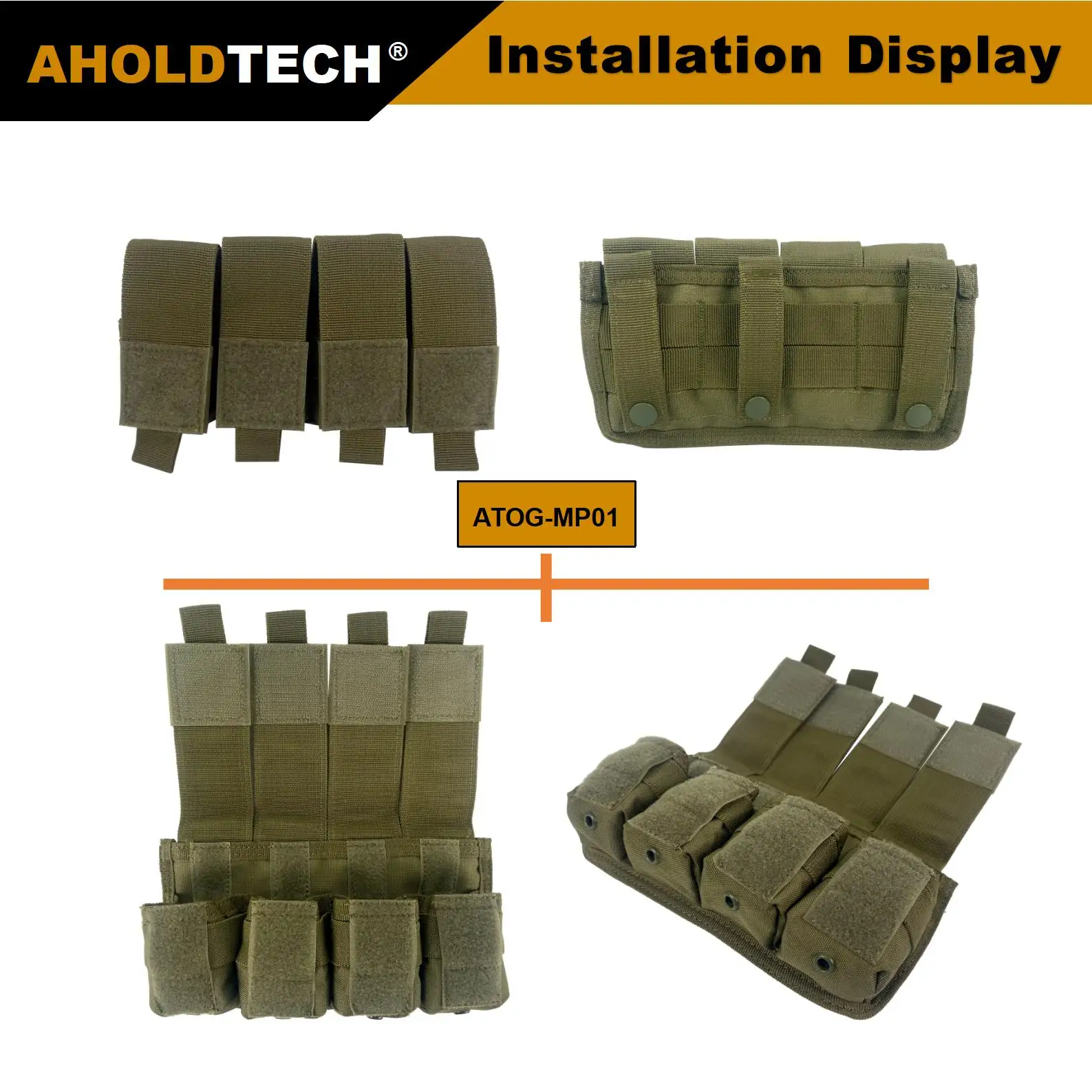 Tactical Magazine Molle Pouch AK AR Hunting Rifle Pistol Ammo Mag Bag 9mm AIRSOFT MAG Glock H&K MP5 MP9 ARP9 Air gun M4 M14 M16