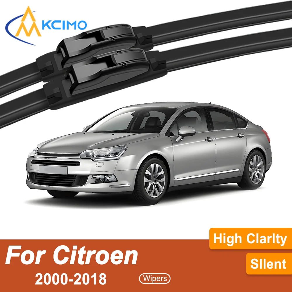 

Premium 2-Pack Windshield Wipers Compatible For Citroen Citroen C5 2000-2018 All-Weather Durability for Safe Driving
