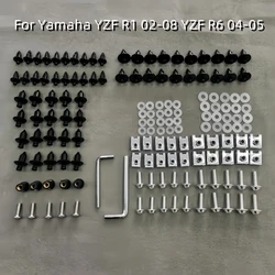 Fairing Bodywork Kit Bolts Screws Fit For Yamaha YZF R1 2002 2003 2004 2005 2006 2007 2008  R6 2004-2005