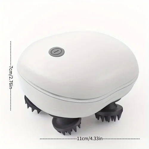 Imagen 2 del producto Masajeador de cabeza eléctrico, masajeador de músculos profundos de cuerpo completo