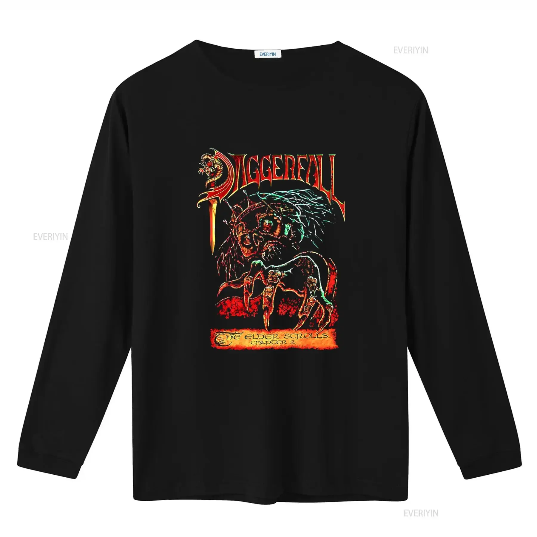 Elder Daggerfall The Scrolls II T Shirt Perfect For With Many Options vintage Washed Soft fashion homme graphic Breathable