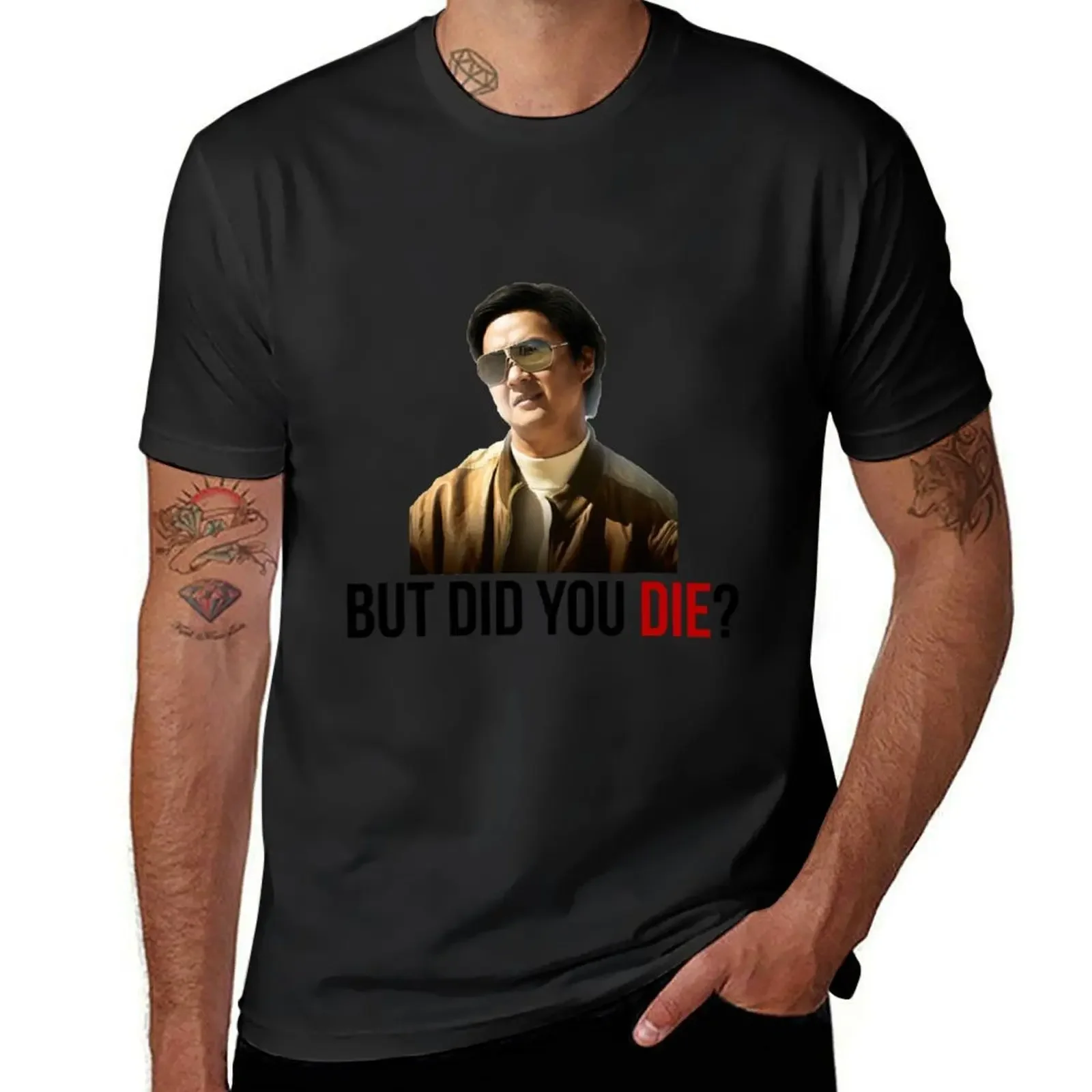 The Hangover Mr Chow - But Did You Die? T-Shirt oversizeds anime anime t shirts summer clothes oversized t shirt men