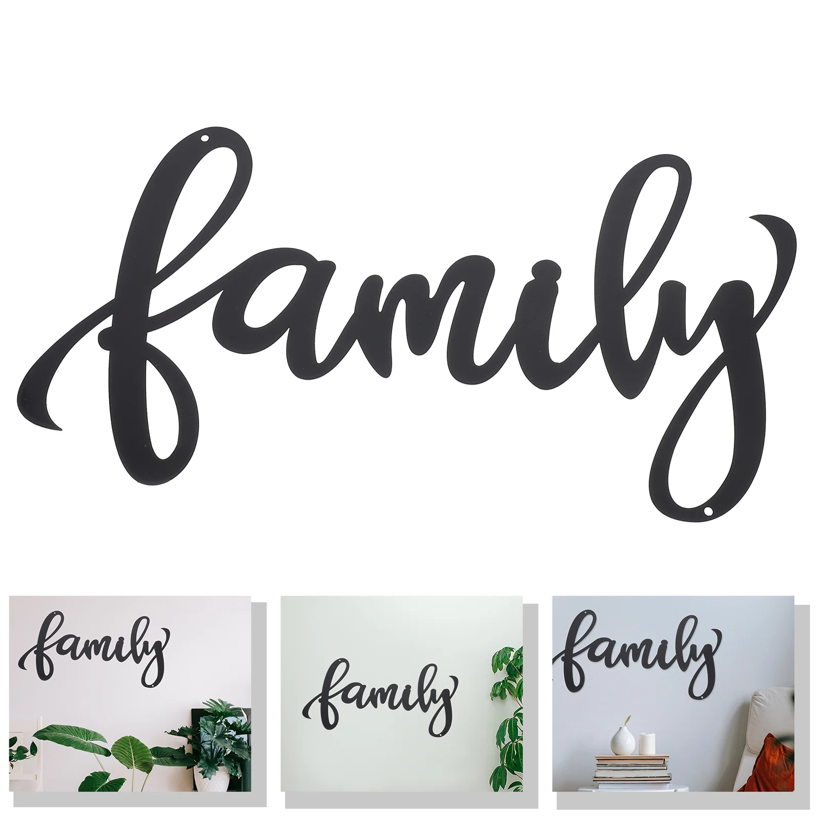 

Iron Letters Sign Wall Hanging Ornament Chic Craft Home Wall Decor Decorative Backdrop Ornament Iron Art Craft