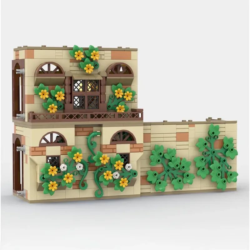 Modello di blocco da costruzione del film Moc, tecnologia del salotto pubblico Hufflepuff, regalo di blocchi modulari, assemblaggio di set fai da te di giocattoli per bambini