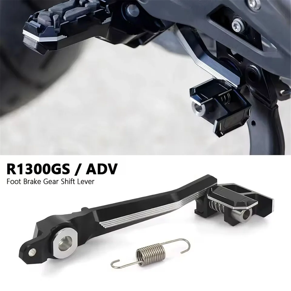 

Motorcycle Rear Foot Brake Pedal Lever Accessories for BMW R1300GS Adventure GS1300 R 1300 GS 2023 2024 2025