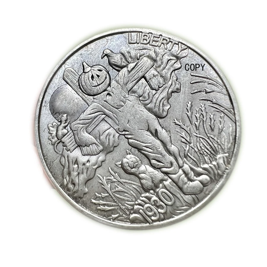 1930 Hobo Cross Coin Jesus Elf Bar God Key Medal More Jerusalem Home and Decoration Souvenirs Gift Idea Copy Coins