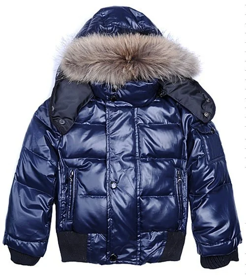 Kid's Winter hooded jacket luxury brands Famous designer design Winter Children's Casual Clothes Lightweight warm down jacket