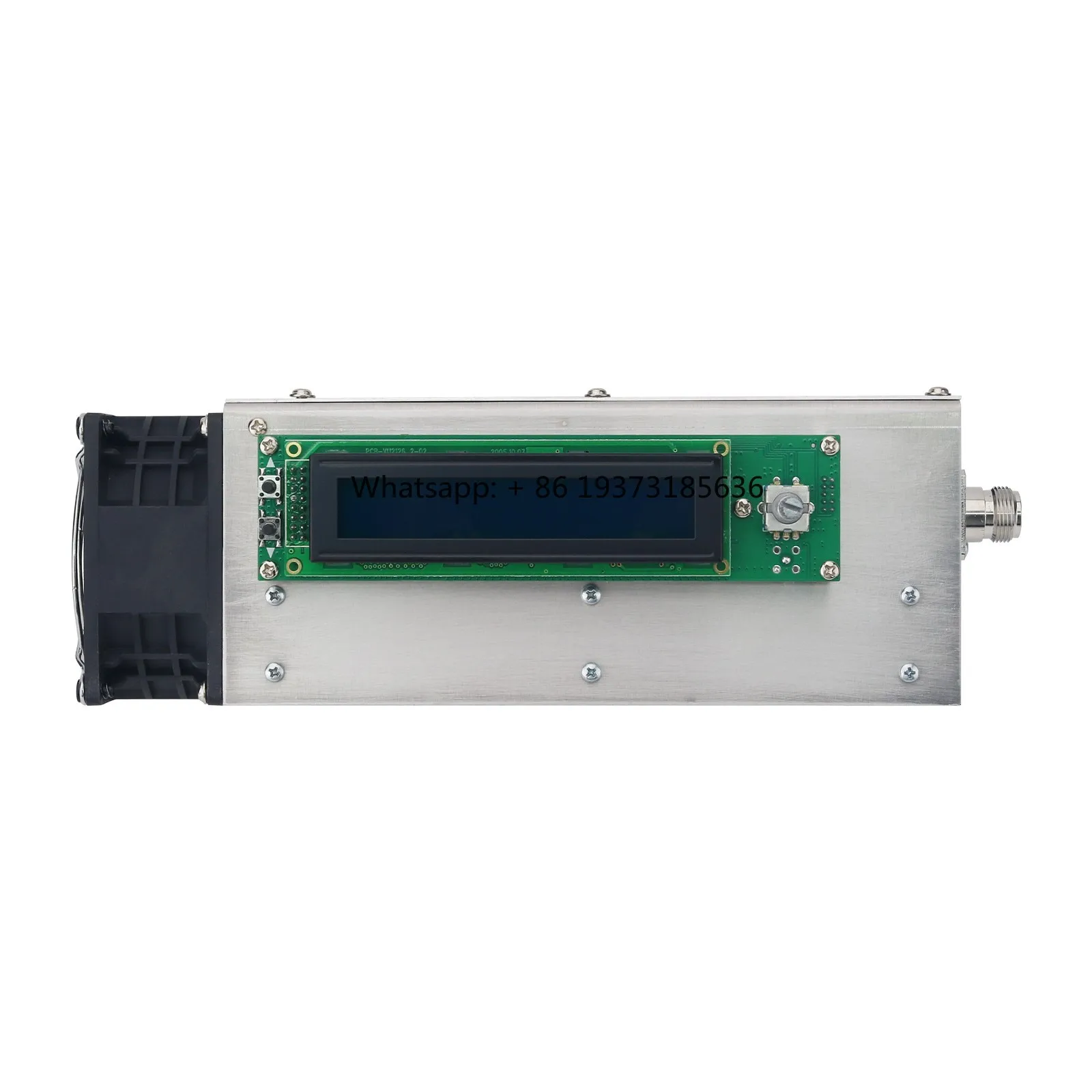 200W 87.5-108MHz Adjustable FM Stereo Transmitter with Full Protection Design for Ham   Station