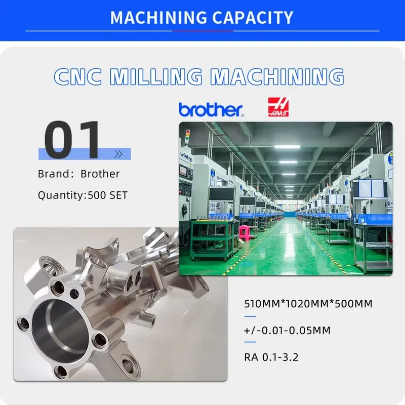 Custom CNC Machining Services Aluminum Alloy Drone Parts High Precision Wire Cutting Tolerances Precision Components