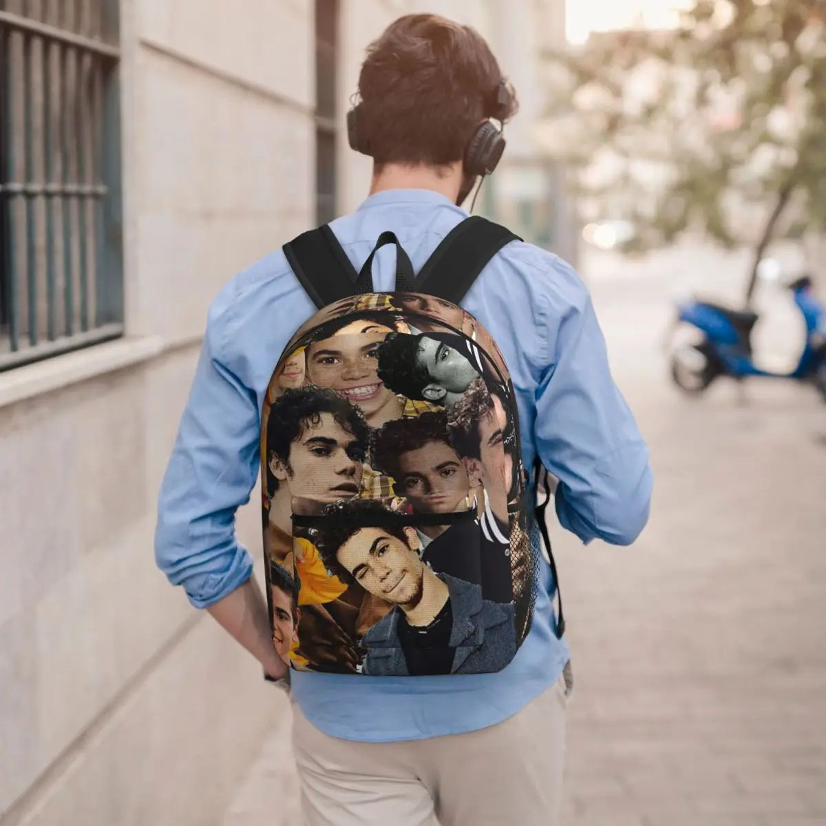 Cameron Boyce Collage Design 2019 Backpack Boys Girls BookBag Kids School Bag Laptop Shoulder Bags for Men Women