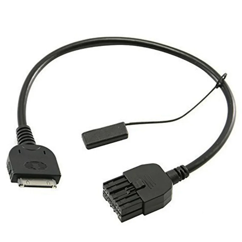 2X New Black Aux Input Interface Cable Port Fit For Infiniti Nissan Ipod 284H2-Zt50a - Image 4