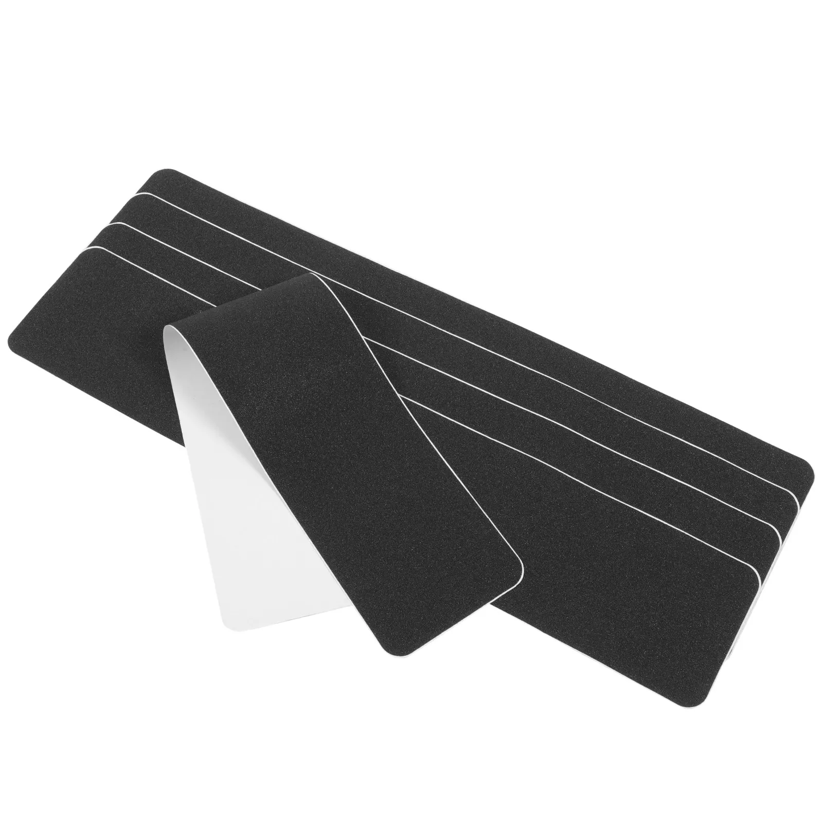 5Pcs Non-Slip Stair Tapes PVC Wear-Resistant Anti-Skid Grip Tape for Indoor Outdoor Step Grips Safety Strips Stair Treads