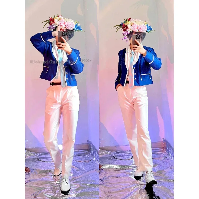 Disfraz de Black Butler Public School Arc Ciel Phantomhive, peluca, uniforme kuroshitsuji, Cosplay de Anime, traje de fiesta de Halloween 2024