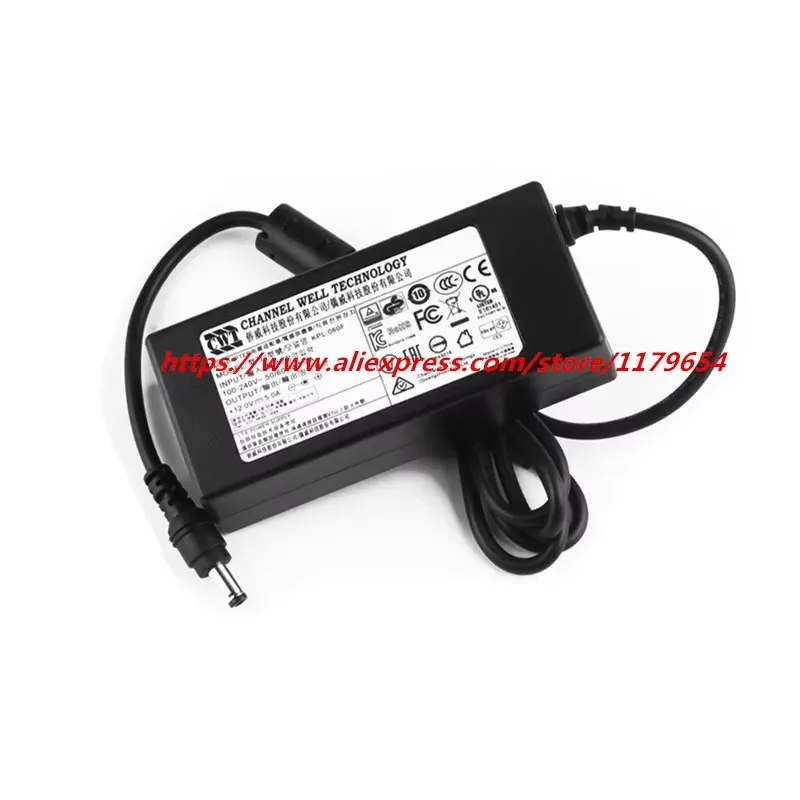 ของแท้ CWT 12V 5A 5.5*2.5 มม. KPL-060F ​ ​ อะแดปเตอร์ชาร์จไฟ KPL-060F-VI สำหรับทีวี Goodmans รุ่น GTV15LCD, GTVL19W17HDV, LD2271D