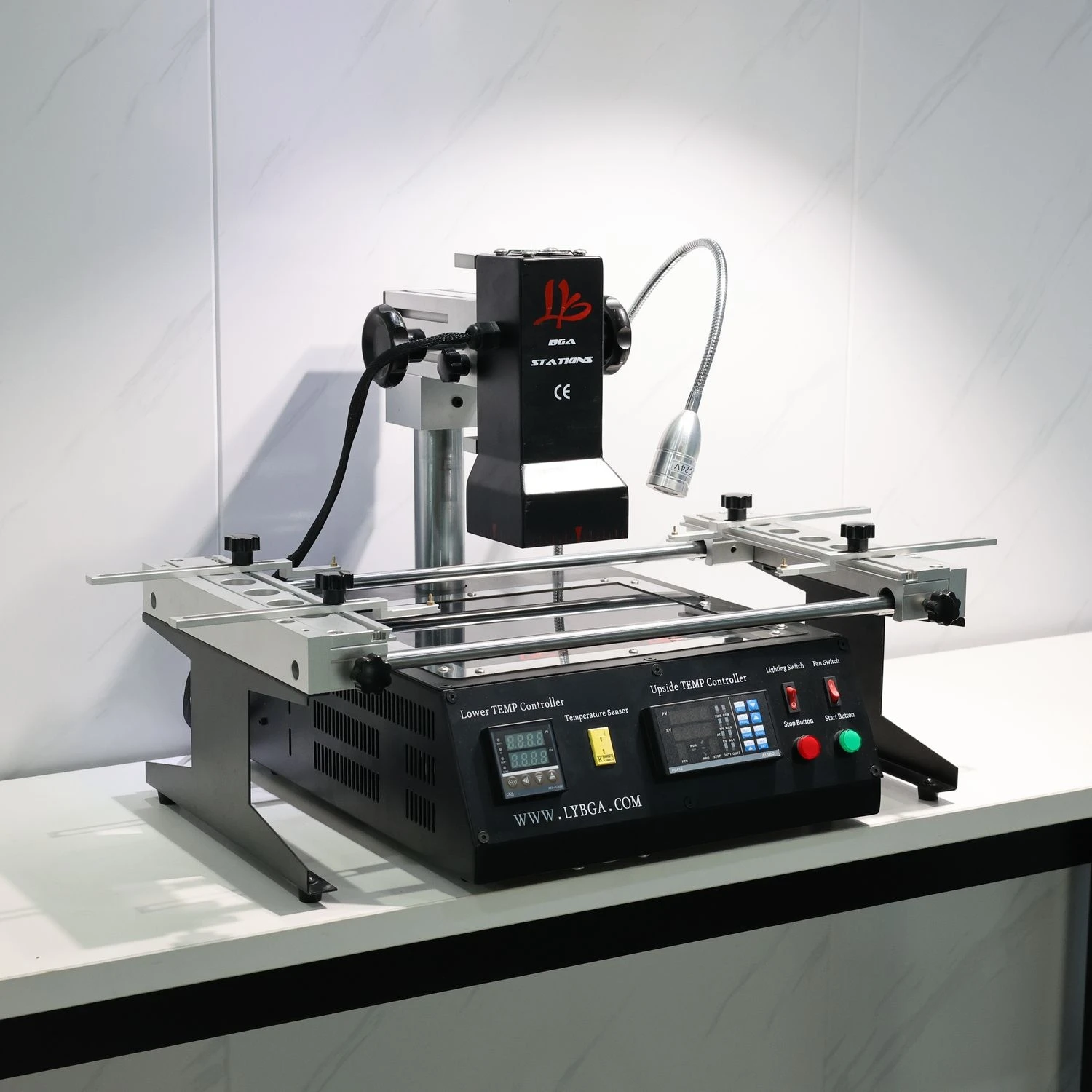 

IR6500 Hot Air IR BGA Rework Station Soldering system Infrared reballing machine Temperature Control