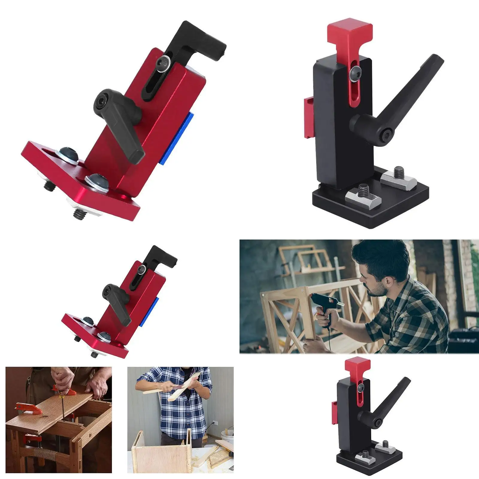 Aluminium Alloy Miter Track Stop Rail Tool Hand Tools 45 Type Miter Track Stop