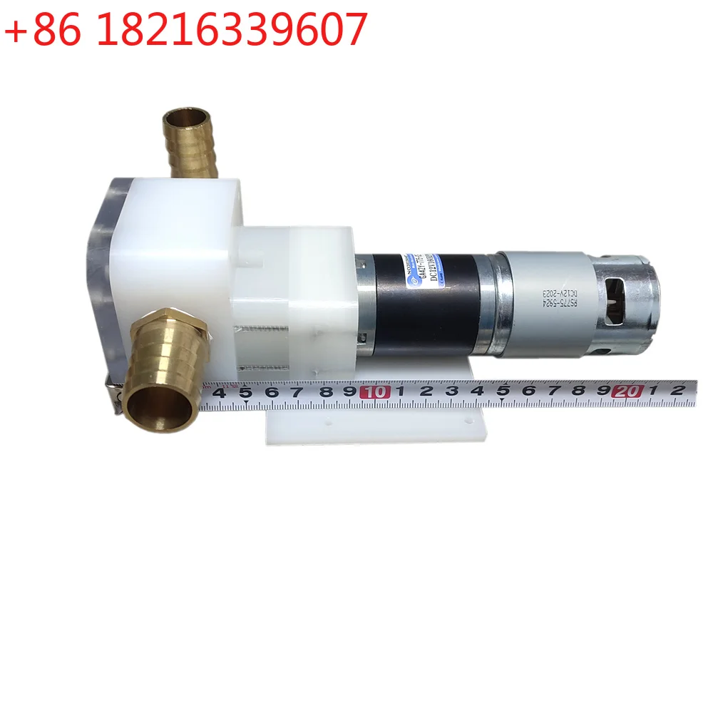 YAO Self-Priming Honey Pump 2L/Min-4L/Min Gear Pump for Filling Machine Honey Pump Viscous Liquid Sesame Paste Peanut Butter Pum