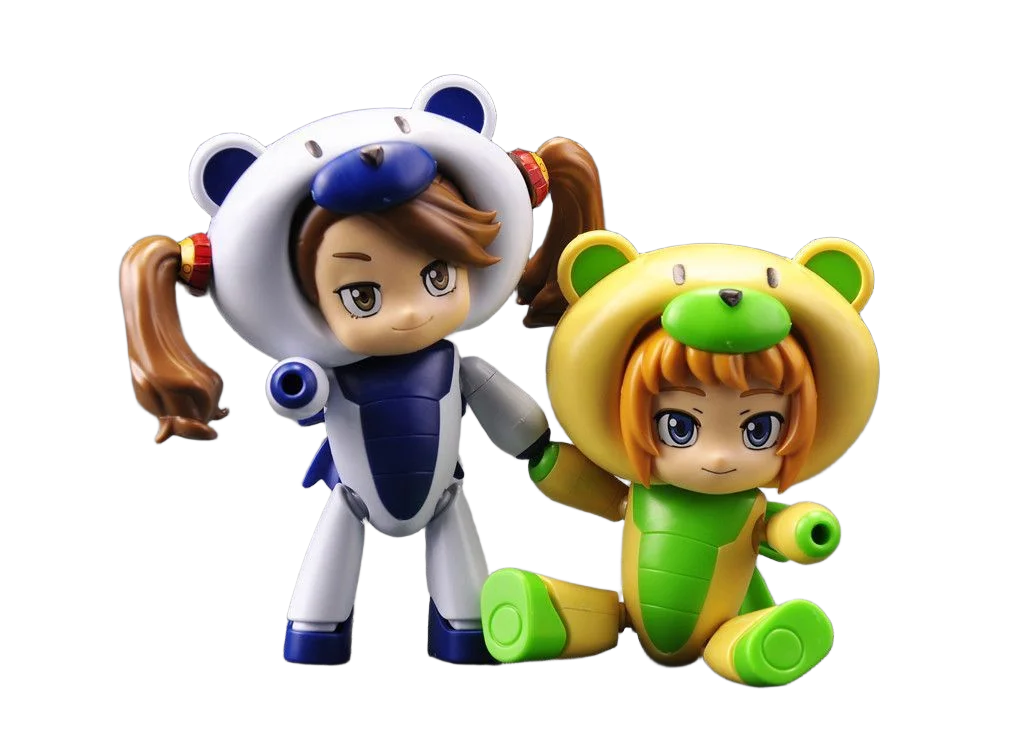 Bandai HG PETIT GGUY 1/144 CHARA GGUY GYANKO CHARA GGUY FUMINA Action Figure Montage Modell Spielzeug Sammeln Modell Ornamente