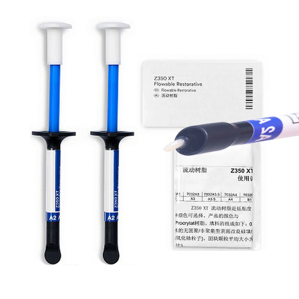 

Z350XT Flowable Dental Composite Resin Universal Restorative Body Shade A1/A2/A3/A3.5 Teeth Filling Material Latest Expiry Date