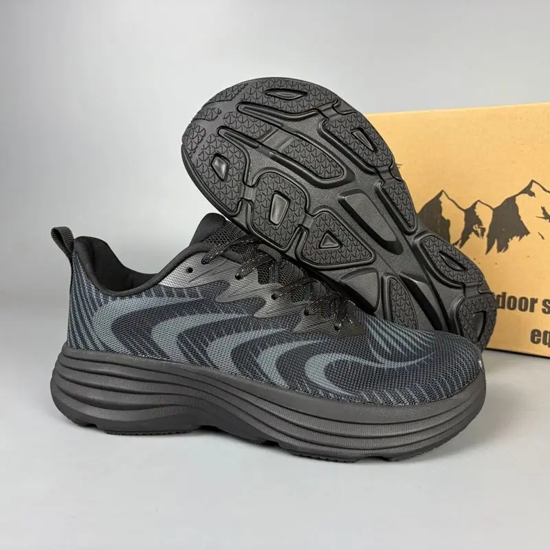 

Новые кроссовки для бега, мужские нескользящие кроссовки для ходьбы и пробежек, дышащая спортивная и повседневная обувь для мужчин