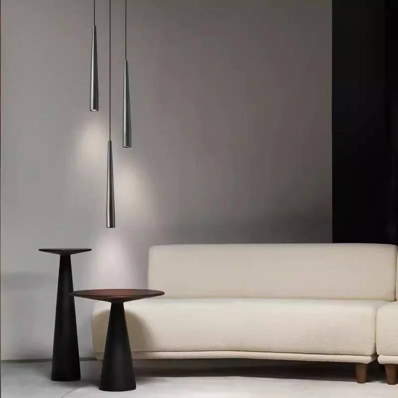

Copper dining room chandelier simple modern study bar long light Scandinavian light luxury creative bedroom bedside byTwinkling