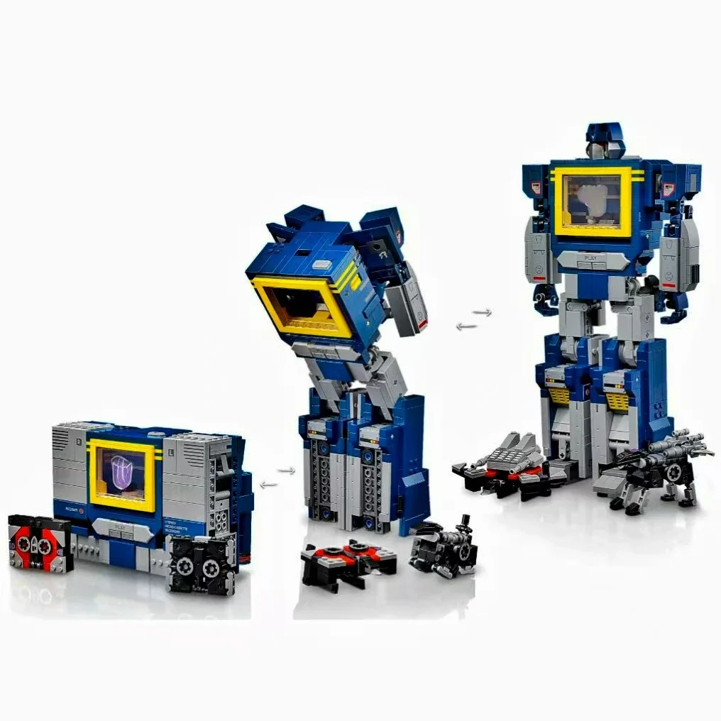 2025 neue 1505 Stücke Bule Roboter Bausteine Montage Ziegel Modell 10358 Spielzeug Für Junge Kinder Weihnachten Geburtstag Geschenk wohnkultur