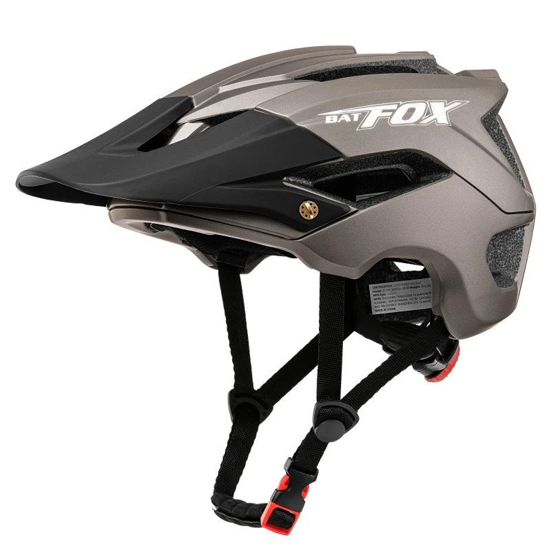 BATFOX-Capacete Ultraleve para Homens e Mulheres, Boné de Segurança, Capacete de Bicicleta, Racing Bike Equipment, Estrada MTB, Adulto, Novo