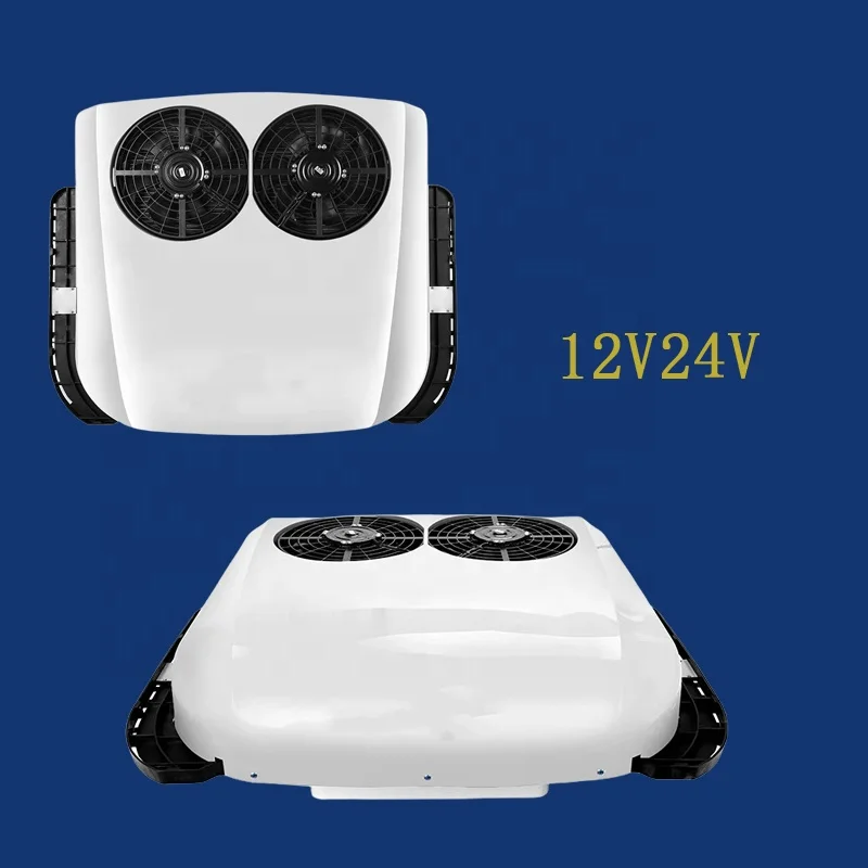 Manufacturer Ultra-fast Cooling 12V 24V Compact Rooftop Parking Air Conditioner Small Electric AC for Truck Cabin Caravan