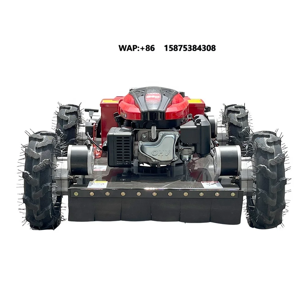 Eco-Friendly Remote Control All Terrain Lawn Mower Portable Cheap Remote Control Lawn Mower